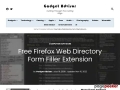 Free Web Directory Form Filler Extension for Firefox