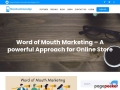 Word of Mouth Marketing - A powerful Approach for Online Store | MCA