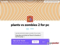 Plants Vs Zombies 2 Free Download