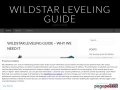 wildstar leveling guide